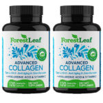 Forest Leaf Advanced Collagen Type 1,2,3 Vitamin C Hyaluronic Acid 100mg 240Caps