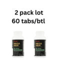 2 pk lot GNC Mega Men 50-Plus One Daily Multivitamin, 60 Tablets, Vitamins 03/25