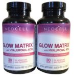 2pk NeoCell Glow Matrix with Hyaluronic Acid & Ceramides 90ct Capsules (5C)