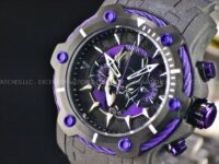 Invicta Marvel Black Panther Men’s 52mnm Sand Blasted Limited Chrono Watch 37884