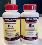 Lot Of 2 Kirkland Signature™ Quick Dissolve B-12 5000 mcg., 300 Tablets