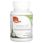 Zahler Vitamin D3 Advanced D3 Formula 3000 IU 120 Softgels Dairy-Free,