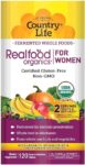 Country Life Realfood Organics – Women’s Multivitamin -120 Tablets