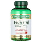 Nature’s Bounty Heart Health Fish Oil Rapid Release Softgels, 1200 mg, 120 Ct.