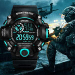 Men’s Sport Digital Wrist Watch Quartz Wrist Date Waterproof Trendy Students