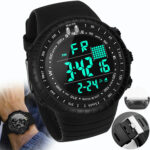 Waterproof Men’s Military Tactical LED Digital Sports Watch Backlight Wristwatch