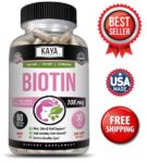 Biotin 60ct Promotes Hair Growth, Strong Nails, Healthy Skin, Vitamin B7