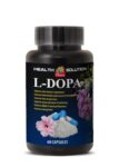 Dopamine and serotonin supplements – L-DOPA 99% EXTRACT – 1 Bottle 60 Capsules