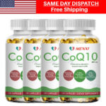 CoQ10 300mg 120 Capsules For Blood Pressure Heart Health Support High Absorption