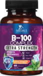 Vitamin B Complex Vitamin B Supplement – B-Complex Vitamins with B12, B6, B9