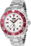 Invicta Pro Diver Grand Diver Automatic White Dial Men’s Steel Bracelet Watch