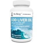 **NEW  Dr. Berg’s Cod Liver Oil – Contains Omega 3 and  Vitamin A exp 11/24