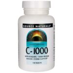 Source Naturals C-1000 with Rosehips – Timed Release 1,000 mg 100 Tabs