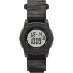 Timex Kid’s Digital 35mm Watch – Green Camo w/Fastwrap Strap