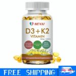 Vitamin K2 D3 Vitamin Supplement with BioPerine, Boost Immunity & Heart Health