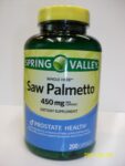 Saw Palmetto 450 Mg Whole Herb Prostate Supplement Urinary Health, 200 Capsules