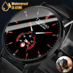 Waterproof Men’s Quartz Analog Watch Stainless Steel Wristatch Classic Business