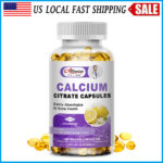 Alliwise Calcium Citrate Magnesium & Vitamin D3,120 Capsules Bone Health Support