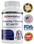 Vitamin K2+D3 Strong Bones, Immune Health, US Veteran Owned, Quality Matters!