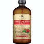 Solgar Liquid Calcium Magnesium Citrate with Vitamin D3 – Strawberry