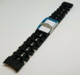 Invicta Sea Spider Stainless Steel Black Rubber Watch Bracelet