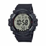 Casio Men’s Quartz Date Indicator Black Resin Band 51 mmWatch AE1500WH-1AV