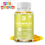 Vitamin K2 Supplement 500mcg -Vitamin K2 MK7 Supports Bone & Heart Health