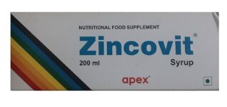 ZINCOVIT MULTIVITAMIN SYRUP-200ML  FREE DELIVERY