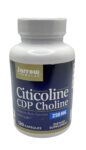 Jarrow Citicoline CDP Choline 250mg Brain Function Health – 120 Caps – BB 06/24