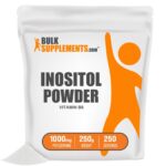 BulkSupplements Inositol (Vitamin B8) Powder 250g – 1000 mg Per Serving