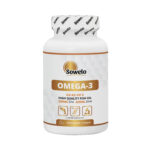 SOWELO OMEGA 3 Softgels 330 EPA 220 DHA + VITAMIN D3 + VITAMIN K2 + VITAMIN E