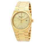 Mathey-Tissot Quartz Gold Dial Men’s Watch H117PDI