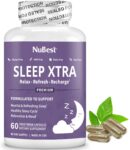 Sleep Xtra by NuBest, Natural Sleep Aid, Deep Sleep, Vegan Non-Habit-Forming