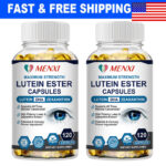 Eye Vision Health 2 x 120 Capsules, Lutein and Zeaxanthin, Eye Strain Support