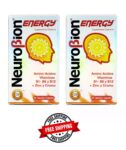 Neurobion Energy -Amino Acids, B Vitamins and Zinc, 60 Caps, 2 Cajas (120 Caps)