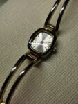 Ladies Elegant Quartz Watch Gold Tone Vintage Adjustable Band New Battery