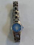 Relic by Fossil Dive Style Watch ZR11644 Rotating Bezel All Steel 25mm Womens