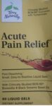 Terry Naturally Acute Pain Relief 60 Liquid Gels exp date 2026