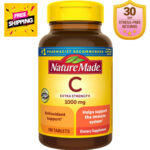 Nature Made Extra Strength Dosage Chewable Vitamin C 1000 mg Per Serving 100 CT