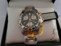 Vintage New Men Roven Dino Rallye 8006 Chronograph Swiss 200 M