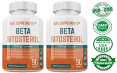 2 Pack Beta Sitosterol 800mg Prostate Super Support Cholesterol Urinary Bladder