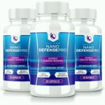 (3 Packs) Nano DefensePro for Healthy Skin and Nails, Nail Fungus Support Pills