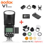 Godox V1 Flash V1S/V1N/V1C TTL Li-ion Round Head Camera Speedlight Flash For Sony/Nikon/Canon/Fujifilm/Olympus