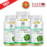 Digestive Enzymes w/ Prebiotic & Probiotics, Gas, Constipation & Bloating Relief