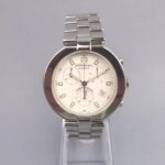 Raymond Weil Chronograph Watch 4817 Quartz 36mm White Dial Vintage