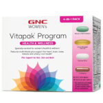 GNC Women’s Vitapak Program, 30 Daily Packs, 4-in-1 Complete Daily Multivitamin