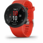 Garmin Forerunner 45 GPS Running Watch (42mm)(Lava Red)