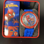 Marvel Spiderman Kid’s Time Teacher Analog Rubber Watch