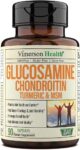 Glucosamine with Chondroitin Turmeric MSM Boswellia. 90 Capsules 06/2025