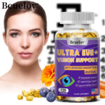 Eye Health Supplement, Lutein, Zeaxanthin, Vitamin A, Blueberry, Vision Health
